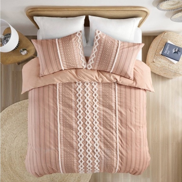 Ink+Ivy Cotton Chenille Duvet Set - Picture 2 of 8